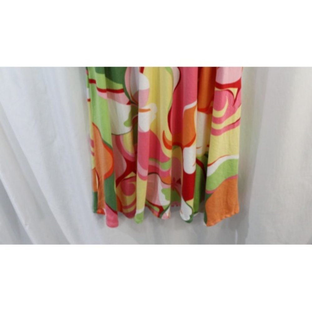 Boutique Womens Multicolor Sleeveless Retro Mod‎ Dress M NWT - Picture 4 of 6